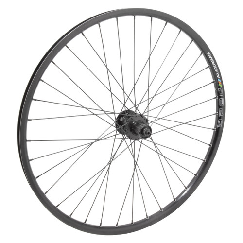 26-Inch Alloy Mountain Bike Rear Wheel Double Wall Rim and Disc Hub 743026