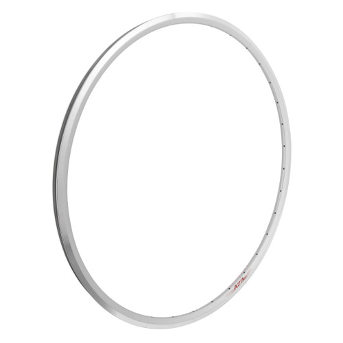 Velocity A23 OC 700C Tubeless-Ready Silver Aluminum Road Rim 4901M-62232OC