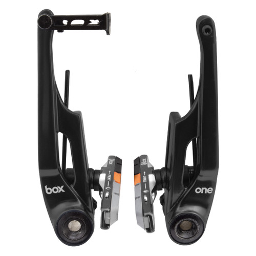 BOX One V-Brakes 108mm Titanium Stainless Steel Hardware Carbon Alloy BX-BA130V108-BK