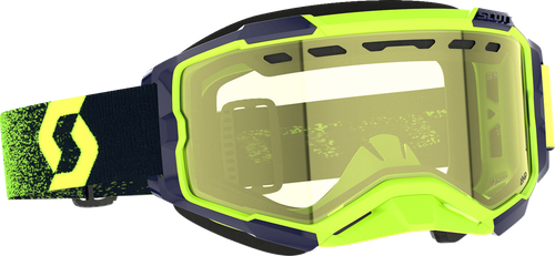 Scott Fury Snow Cross Goggle - Neon Green/Neon Yellow - Yellow Lens 278605-5727029