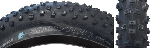 Vee Tire Snowball 20x4.0 Studded Tire OverRide and E-Bike Rated BV38801
