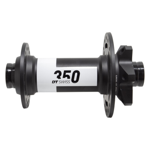 DT Swiss 350 Front Hub 15x110mm, 6-Bolt Disc, Black Aluminum H350BDIXR32SA9073S