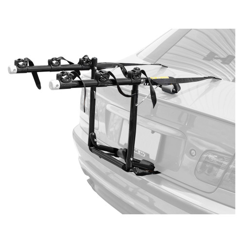 Sunlite TB-340 3-Bike Trunk Rack | Durable Steel, Universal Fit 45033
