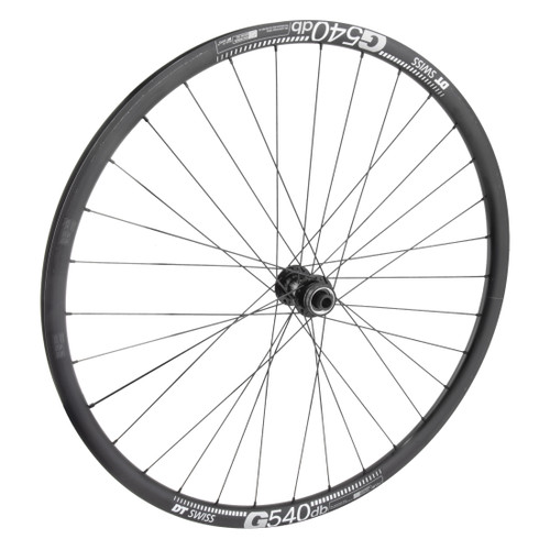 700c Tubeless Disc Front Wheel DT G 540 Rims and Sealed Hub 640941