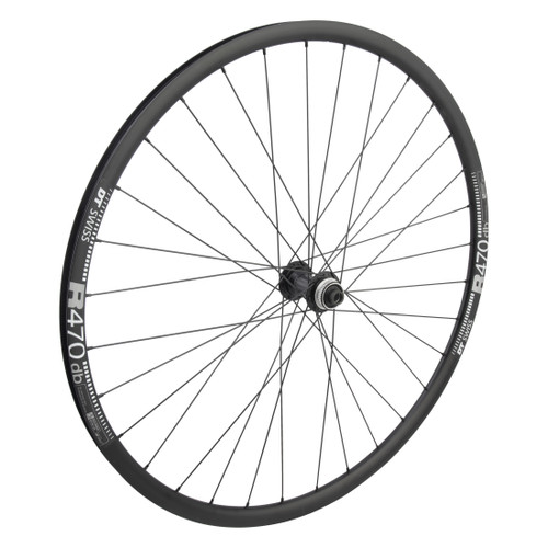 700C Alloy Gravel Disc Wheel DT R470 Hub and Tubeless Compatibility 743377