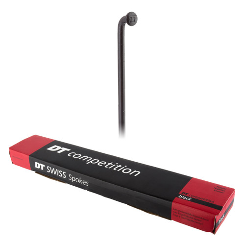 DT Swiss Competition Spoke 2.0mm 1.8mm 2.0mm 283mm J-bend Black Box of 100 SCO020283S0100