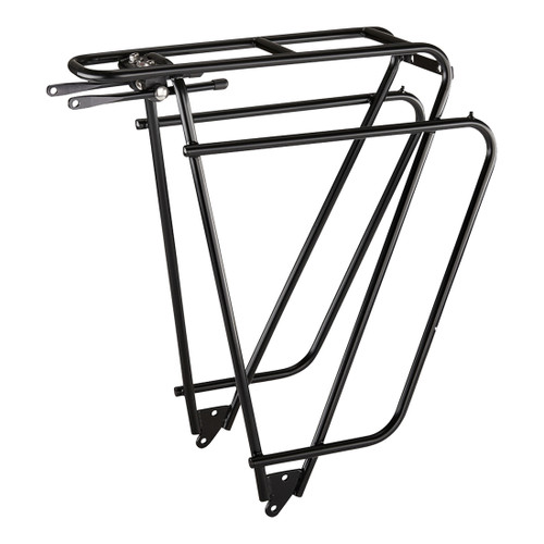 Tubus Logo Rear Bike Rack 29" Black Pannier Hooks and Lower Mount 82001
