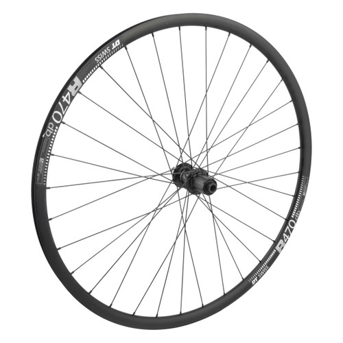 700C Alloy Gravel Disc Rear Wheel DT R470 Hub and Tubeless Compatibility 743378