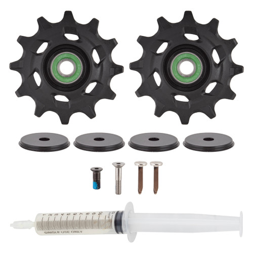 SRAM Red AXS eTap 12-Speed Ceramic Pulley Set - Low Friction, Lightweight, Durable 00.7518.127.000