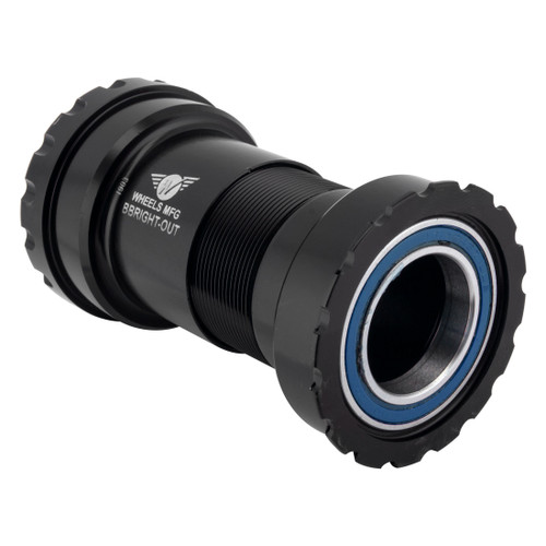 Wheels Manufacturing BBright to SRAM Bottom Bracket Angular Bearings Black Cups BBRIGHT-OUT-9