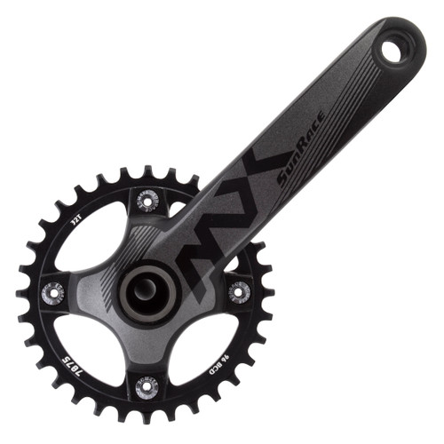 Sunrace FC-MXOU 175mm 32T 1x11spd Alloy Crankset BSA Bottom Bracket FCMX0U.L0DD.0S1.BX