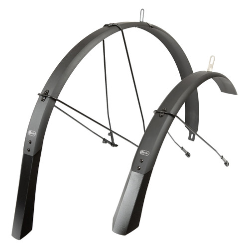 Full Metal Aluminum Fenders 29x2.5" | Black for MTB and Road Bikes 905