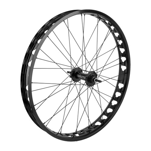 SE Bikes SE Bikes 26in Rear Fat Wheel SE Bikes JP60 6B Black 640522