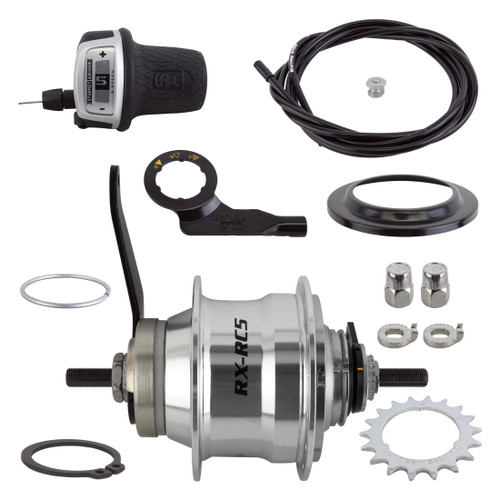 Sturmey Archer RXRC5 CB 5-Speed Coaster Brake Hub Kit for Heavy-Duty Bikes HKC5C.XCSS.S00.BX