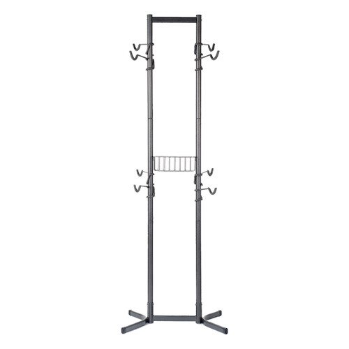 Delta 4-Bike Free Standing Bike Rack Storage Basket - Durable Powder Coated Finish HDRS6801