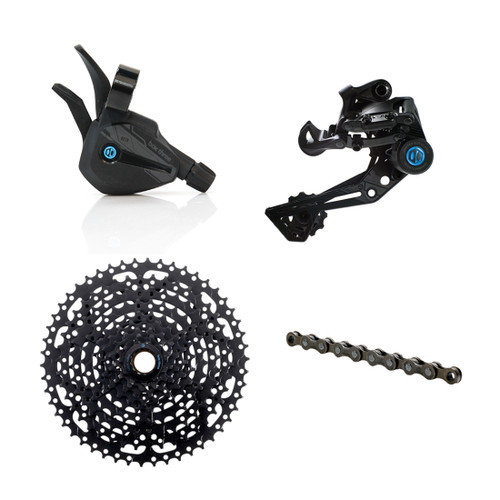BOX Prime 9 X-Wide Single Shift eBike Groupset - Lightweight, Durable, Range-Optimized BX-DT3-P9ASXW-KIT