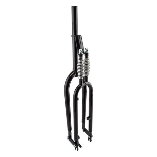 Sunlite Deluxe Chromoly Springer Front Fork - Vintage Cruiser Suspension, 26in Threadless 28312