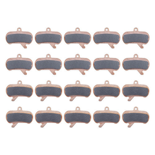SRAM Maven X-Large Sintered Disc Brake Pads - Heavy Duty Steel Backed, Wet and Mud Performance, Pack of 20 11.5018.063.002