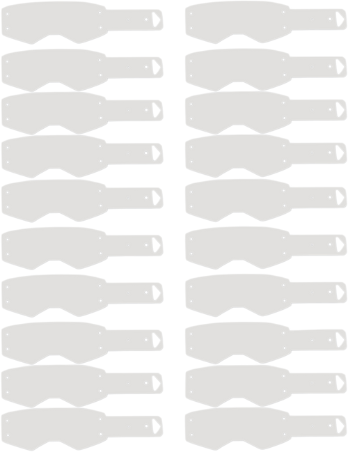 Moose Offroad Tear-Offs - Scott - Prospect - 20 Pack 20413