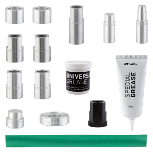DT Swiss Overhaul Tool Kit Set for 180, 190, 240, 350, and 440 Front + Rear Hub HWTXXX00NTK00S