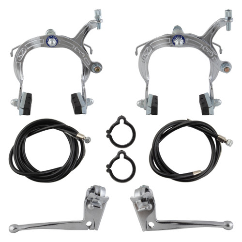 Sunlite Steel Chrome Cruiser/MX Side Pull Brake Set - Forged Steel 12454