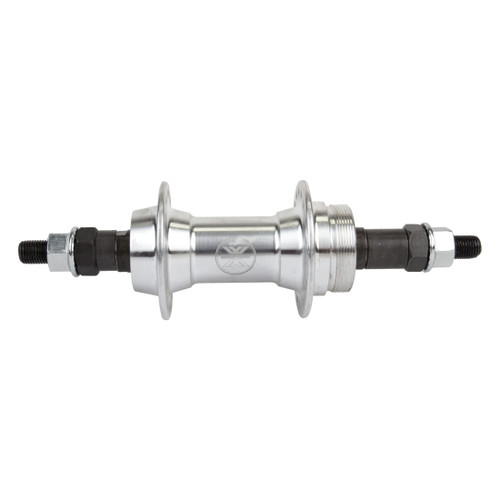 Alloy Bolt-On Road Bicycle Hub 36H - Lightweight Aluminum, 5-7spd Featuring Loose Ball Bearings 38496