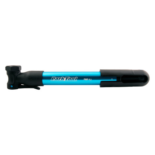 Park Tool PMP-4.2 Mini Pump Blue 90psi 130g 10.5" Water Bottle Mounting Bracket PMP-4.2B