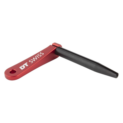 DT Swiss Aero Spoke Holder for Bladed Spokes - Red, Aluminum, Wheel Building TTSXXXXR23005S