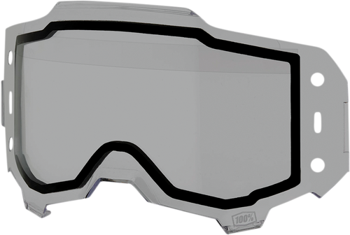 100% Armega Forecast Lens - Dual Pane - Smoke 59064-00002