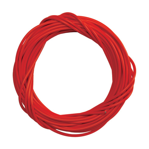 Sunlite 5mm Lined Bicycle Cable Housing, 15.2m, Red, Durable and Smooth-Riding 14425