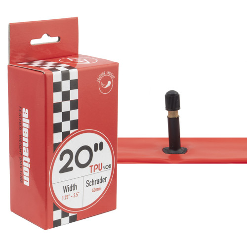Alienation Feather-Weight TPU BMX Tube 20x1.75-2.50 SV, Puncture-Resistant 630188