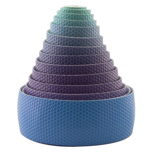 Snack Fade V2 Handlebar Tape Blueberry - Durable PU/EVA, High Contrast 310494