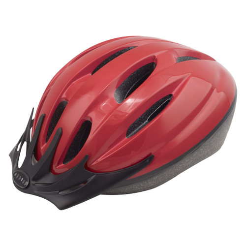 Aerius V10 XL Red Bike Helmet Adjustable Fit and Removable Visor 915544