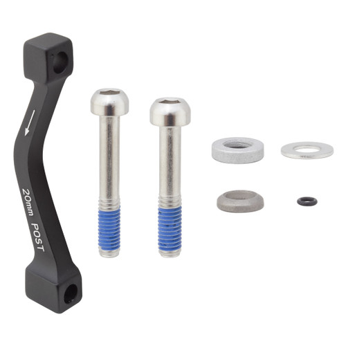 SRAM Avid 20mm Post-Mount Disc Brake Caliper Adapter Kit Stainless Hardware 00.5318.007.004