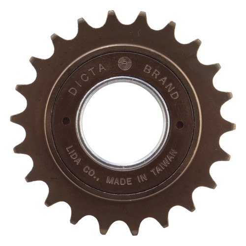Sunlite 22T Single Freewheel 1/8in Gold Alloy, Durable and Affordable 18521