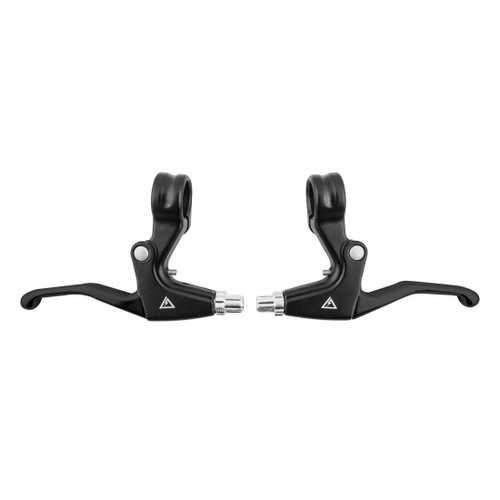 Black Ops V-Type 2-Finger Alloy Brake Lever Pair - Reach Adjust, Disc and Linear Compatibility 120679