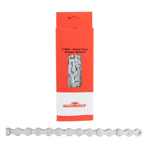 Sunrace CN-S1E Single Speed Chain, 136 Links, Dacromet Coating CNS1E.136L.DS0.BX