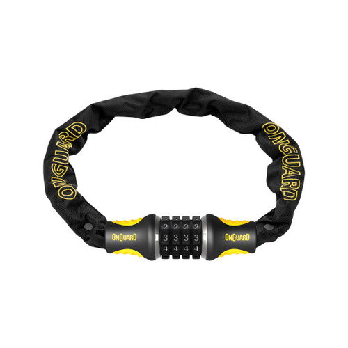 OnGuard Titanium Reinforced Combo Chain Lock 4mm, 4ft/122cm 8125