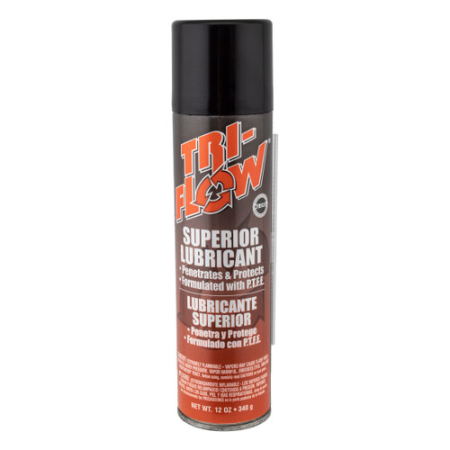 Tri-Flow Aerosol Lubricant PTFE - All-Weather Bike Chain and Gear Spray TF200060