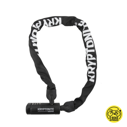 Kryptonite Keeper 790 Chain Lock Combination 90cm Length End Link Lock 003281