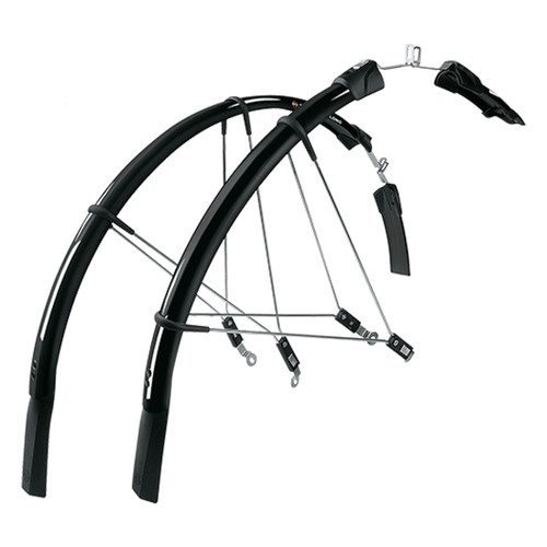 SKS Raceblade Long Fender Set 700c | Ultra-Long Mudguards for Road Bikes 11311