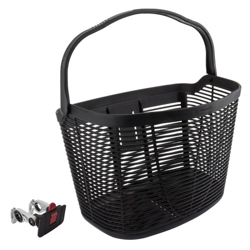 Sunlite Plastic Basket Quick Release Alloy Bracket - All-Weather Composite, 15x10.5x10.5 Inches 90424
