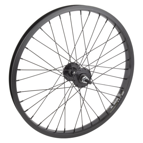 20in Alloy Wheel Master WEI ZAC30 Front Wheel - Black Alloy Rim, B/O Hub 66925