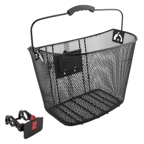 Sunlite Deluxe Alloy QR Bike Basket Adjustable Bracket 90423
