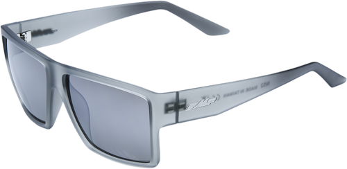 Fmf Factory Sunglasses - Matte Crystal Smoke - Silver Mirror Lens F-61502-252-01