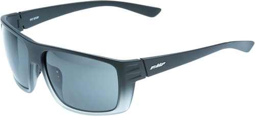 Fmf Pit Stop Sunglasses - Matte Black Fade - Smoke Lens F-61507-102-01