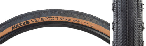 Maxxis Receptor 700x40 Tubeless Gravel Tire HYPR-X and EXO TB00649700