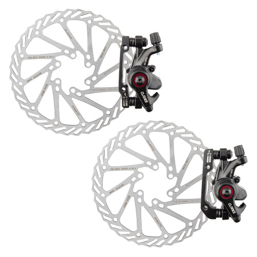 Clarks CMD-23 Mechanical Disc Brake Set 160mm IS Mount for MTB CMD-23-F&R-160