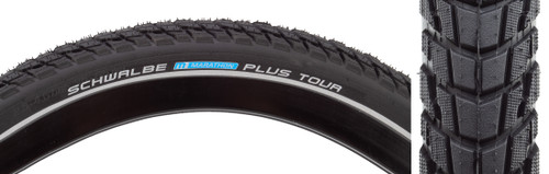 Schwalbe Marathon Plus Tour 26x2.0 E-Bike Tire - Puncture-Protection, SmartGuard and Reflective Sidewall 11159358