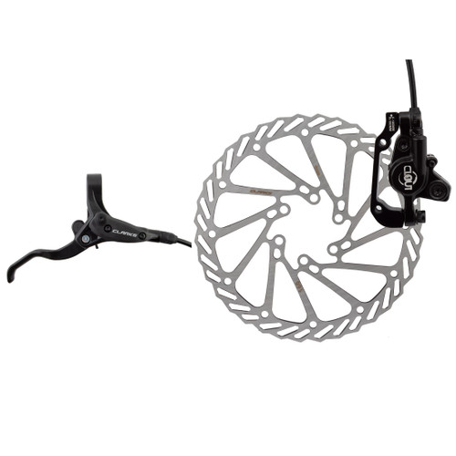Clarks Clout-1 Hydraulic Disc Brake Kit, 160mm, Post/IS Mount, Mineral Oil HY-191R160AMROW